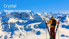  Presentation with amazing - Beautiful PPT layouts featuring amazing-view-of-swiss-famous backdrop and a teal colored foreground