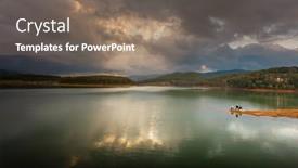  Presentation with amazing - Presentation featuring amazing-view-of-tuyen-lam background and a violet colored foreground