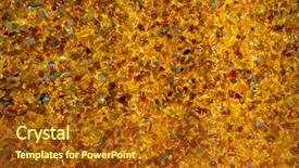  Presentation with pattern - Beautiful slide set featuring amber background texture pattern wall backdrop and a  colored foreground