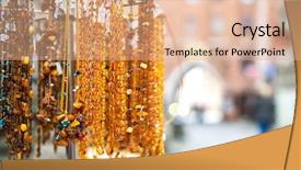  Presentation with poland - Slide deck having amber beads for sale background and a coral colored foreground