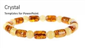  Presentation with jewelry for womens - Amazing slides having amber jewelry on white background backdrop and a  colored foreground