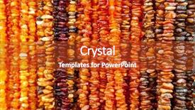  Presentation with newborn sizes - Presentation theme enhanced with amber of different colors background and a crimson colored foreground