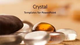  Presentation with life - Colorful PPT layouts enhanced with amber stone - spa still life shallow dof backdrop and a coral colored foreground