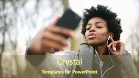  Presentation with police photography - Presentation theme having ambient technology - passion for photography background and a  colored foreground