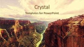  Presentation with grand canyon - Amazing slides having america - picturesque landscapes of the grand backdrop and a cream colored foreground