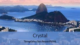  Presentation with brazil carniva ilcinei viega fa - PPT theme consisting of jail - chains escape - ball background and a white colored foreground