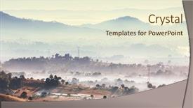  Presentation with guatemala - Audience pleasing presentation theme consisting of america latina - amazing mountains landscape in guatemala backdrop and a cream colored foreground