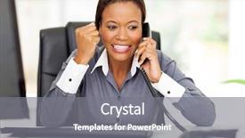  Presentation with for african american women heart disease - Slide deck enhanced with american businesswoman hearing good news background and a gray colored foreground