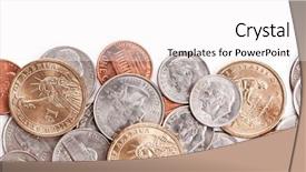  Presentation with philippine american war - Amazing presentation theme having american coins background backdrop and a white colored foreground