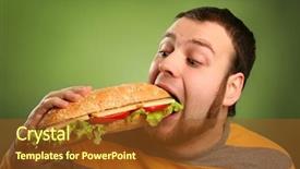  Presentation with umi budou seaweed or green - Cool new slides with contract sale goods - manager talks to a young backdrop and a light gray colored foreground