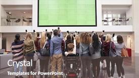  Presentation with touch screen accessible for disable students - Amazing slide set having american disabilities - students photograph screen with phones backdrop and a dark gray colored foreground