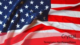  Presentation with american flag - Amazing PPT layouts having american-flag-as-background backdrop and a red colored foreground
