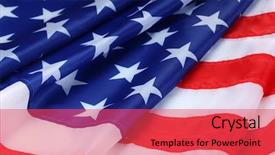  Presentation with election - Amazing presentation design having american flag background backdrop and a red colored foreground
