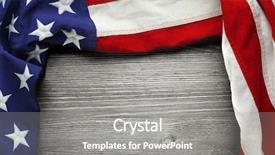  Presentation with memorial day - Cool new slide deck with american flag for memorial day backdrop and a  colored foreground