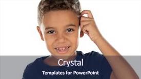  Presentation with pink and white roses shabby chic country - PPT theme having american idol - doubtful latin child idolated background and a navy blue colored foreground