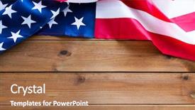  Presentation with memorial day - Presentation theme having american independence day patriotism national background and a  colored foreground