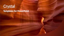  Presentation with navajo - PPT theme featuring american indian - arizona antelope canyon on navajo background and a crimson colored foreground