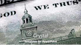  Presentation with trust god - Slide deck enhanced with american-money-in-god background and a gray colored foreground