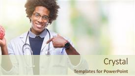  Presentation with clinical psychology - Theme having american neurologist doctor or psychology background and a soft green colored foreground