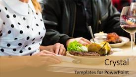  Presentation with retro 50s - Audience pleasing PPT theme consisting of american retro fast food diner backdrop and a  colored foreground