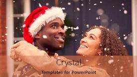  Presentation with leave - PPT theme with american-soldier-in-uniform-wearing background and a coral colored foreground