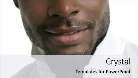  Presentation with black man fashion - Audience pleasing PPT layouts consisting of american style - handsome black fashion african young backdrop and a sky blue colored foreground