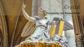  Presentation with gothic - Slide deck having amiens-france-apr-10-notre background and a coral colored foreground