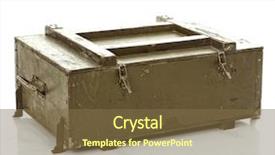  Presentation with case - Theme with ammo case background and a tawny brown colored foreground