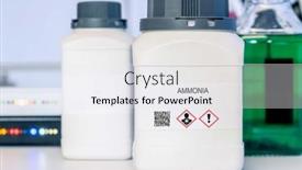  Presentation with hazardous - Presentation with ammonia-ammonia-hazardous-chemical background and a white colored foreground