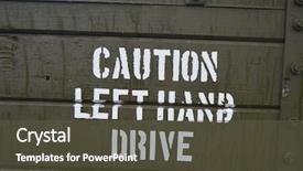  Presentation with military - Beautiful slides featuring ammunition transportation - american historical military background backdrop and a dark gray colored foreground