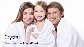  Presentation with child support family law - Audience pleasing PPT theme consisting of amor por robo - family portrait in robes backdrop and a  colored foreground