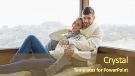  Presentation with catholic couple silhouette of young - Colorful presentation design enhanced with brand hospital - medical service concept female hand backdrop and a arctic colored foreground