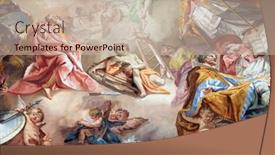  Presentation with last - Presentation theme featuring amorbach-germany-july-08-last background and a soft green colored foreground