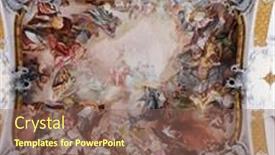  Presentation with last - Audience pleasing slide set consisting of amorbach-germany-july-08-last backdrop and a violet colored foreground