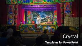  Presentation with celebrations - Amazing PPT theme having ampang-october-9-a-chinese backdrop and a black colored foreground