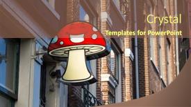  Presentation with drugs - Slides consisting of amsterdam-august-29-signboard background and a violet colored foreground