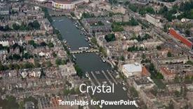  Presentation with august - Slide deck with amsterdam-holland-august-24-1987 background and a gray colored foreground