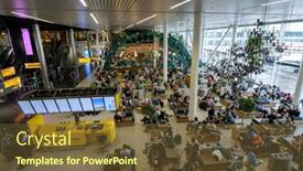  Presentation with departure - Theme consisting of amsterdam-july-1-2016-people background and a tawny brown colored foreground
