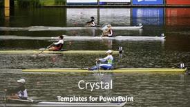  Presentation with rowing - Beautiful PPT theme featuring amsterdam-july-23-windy-conditions backdrop and a gray colored foreground