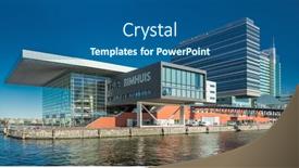  Presentation with jazz music - Slide set featuring amsterdam-november-27-the-bimhuis background and a ocean colored foreground