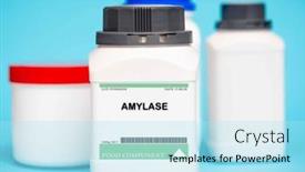  Presentation with starches - Presentation having amylase-is-an-enzyme-used background and a arctic colored foreground