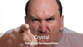  Presentation with management - Slide set having an argument anger management background and a  colored foreground