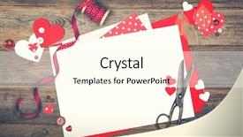  Presentation with old photo - PPT theme consisting of an old photo nostalgic background and a cream colored foreground