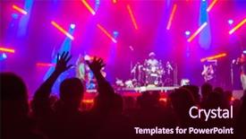  Presentation with live - Audience pleasing slide deck consisting of an open-air live backdrop and a  colored foreground