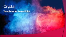  Presentation with weather climate - Cool new presentation theme with an umbrella changing weather backdrop and a ocean colored foreground