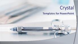  Presentation with anaesthesia - Slide set consisting of shrieking bullhorn with phrase congratulations background and a ocean colored foreground