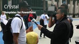  Presentation with news interview - 