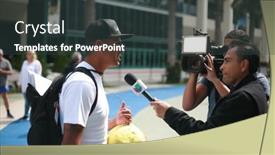  Presentation with news interview - 