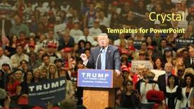  Presentation with republican - Amazing slides having anaheim-california-may-25-2016 backdrop and a tawny brown colored foreground