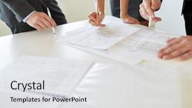  Presentation with planning - PPT layouts featuring analysis and planning of floorplan background and a light gray colored foreground